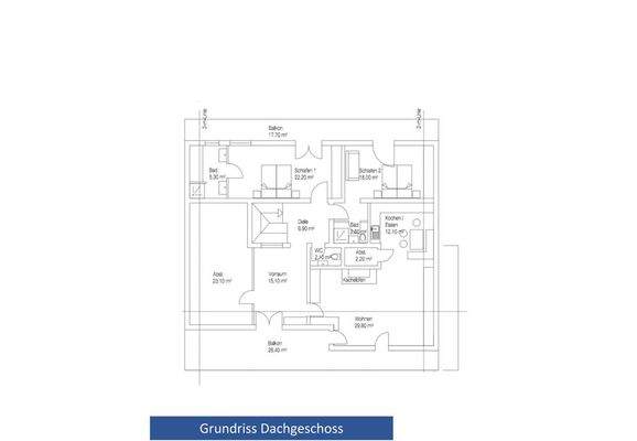 Grundriss Dachgeschoss