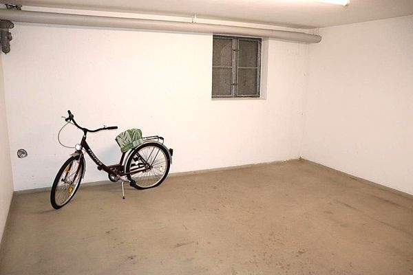 Fahrradabstellraum im Kellergeschoss