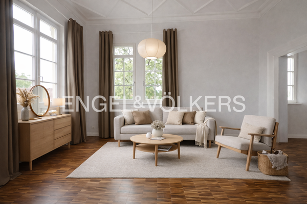 Einrichtungsbeispiel Wohnzimmer