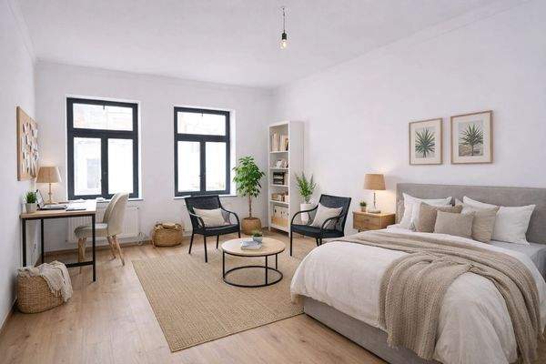 Wohn - und Schlafbereich *Einrichtungsvorschlag*