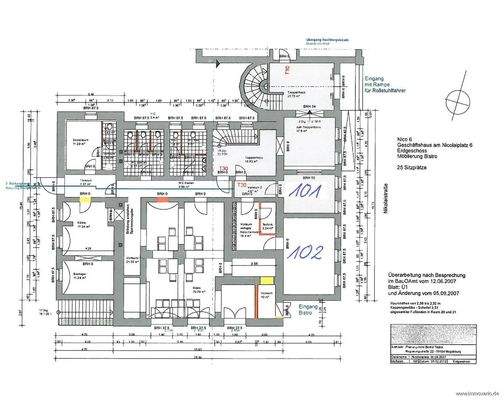 Grundriss Erdgeschoss Nicolaiplatz