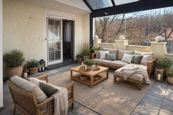 Terrasse Beispiel KI