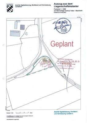 genehmigter Bauvorbescheid