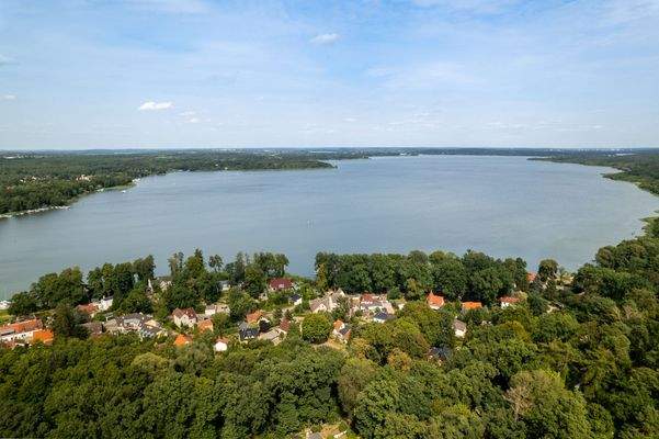 Nur wenige Meter vom Schwielowsee entfernt 