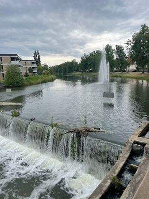 Werreufer 100 Meter entfernt