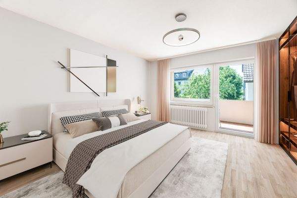 Visualisierung Schlafzimmer