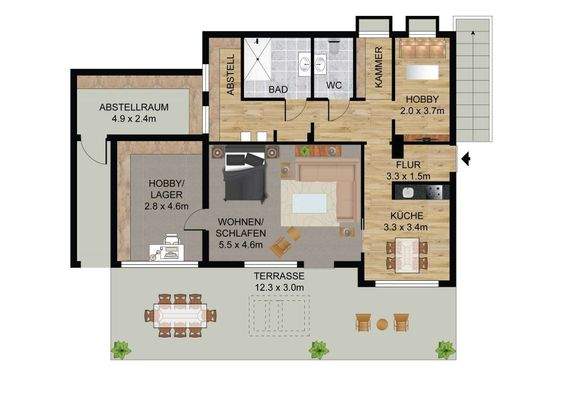 Grundriss Kellergeschoss