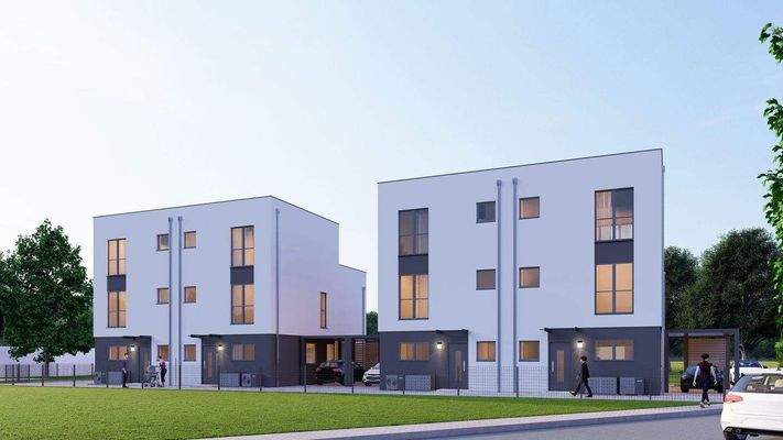 Hauseingänge - Nord West Ausrichtung