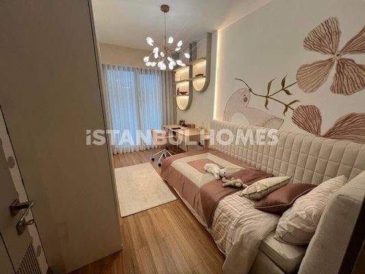 Flats with Sea and Princes' Islands Views in Maltepe