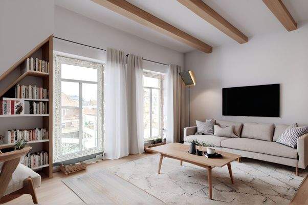 Wohnen/Küche DG - Visualisierung