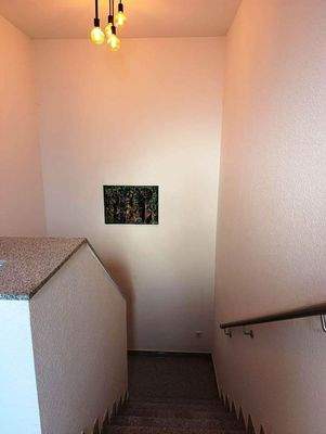 Treppe Granit light grey