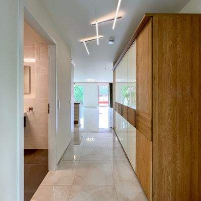 Durchgang zwischen Wohn- und Schlafzimmer