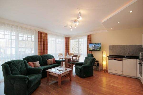 Wohn,- Küchen- und Essbereich