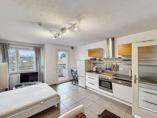 Wohn- Schlafbereich - Ansicht1