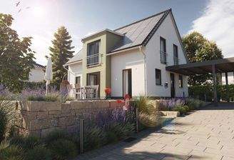 Lichthaus 121 Gartenansicht