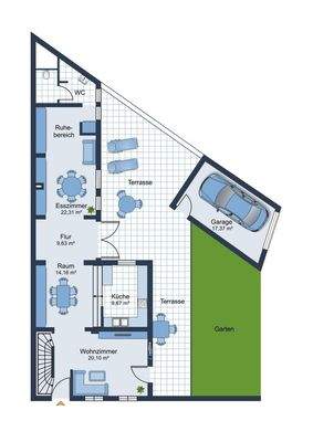 Grundriss Erdgeschoss