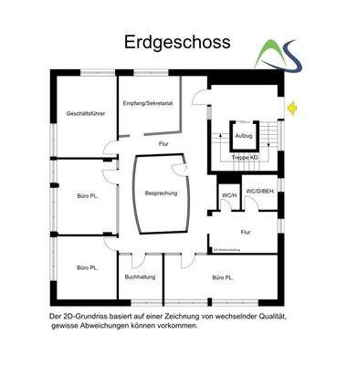 Grundriss EG - 2D