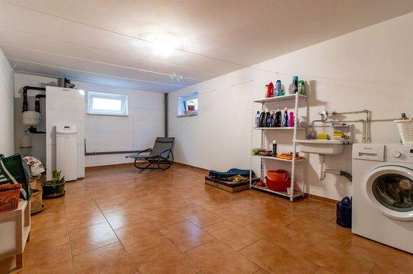 Heizungs- und Waschmaschinenraum