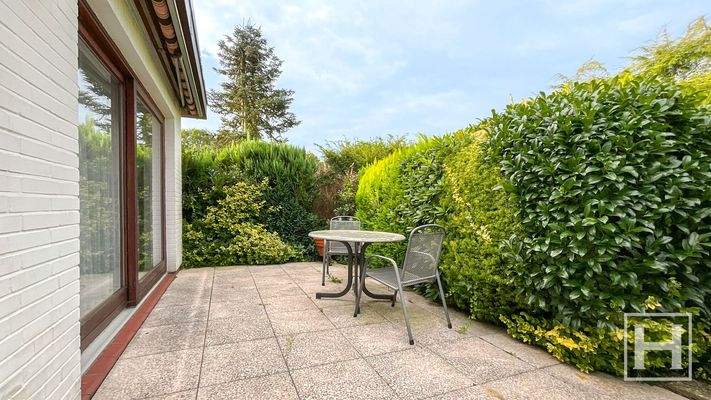 Ein gemütlicher Platz im Freien