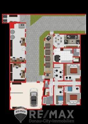 Grundriss Grundstück