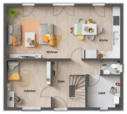 Grundriss-Einfamilienhaus-Flair-125-Erdgeschoss-of