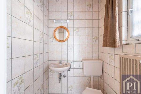 Gäste-WC im Erdgeschoss