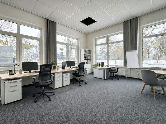 Büro (KI visualisiert)