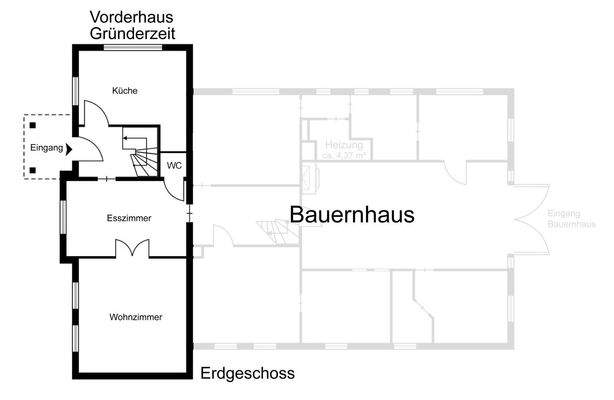 Grundriss Erdgeschoss