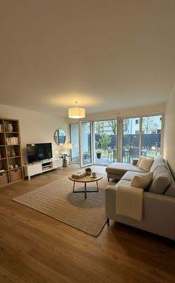 Wohnzimmer - digital gestaged