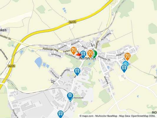 Geolyzer Kartenausschnitt