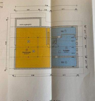 Grundriss Dachgeschoss