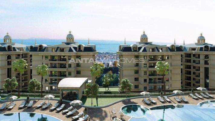 First Class Apartments from Luxury Project in Alanya