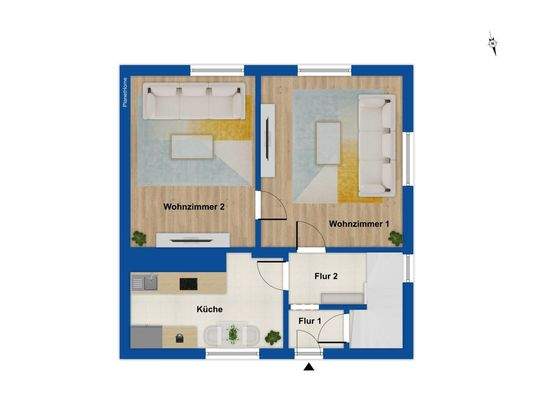 Grundriss - Erdgeschoss