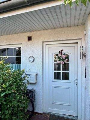 Überdachter Hauseingang