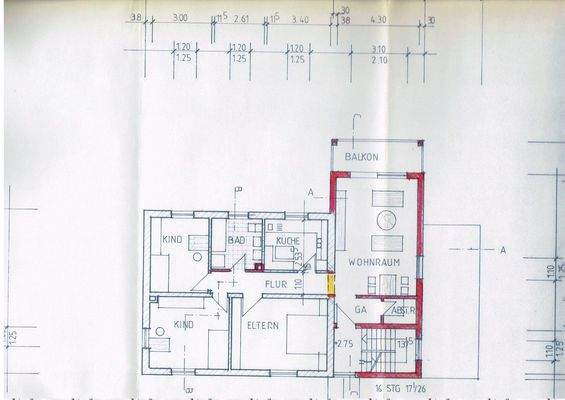 Grundriss Obergeschoss