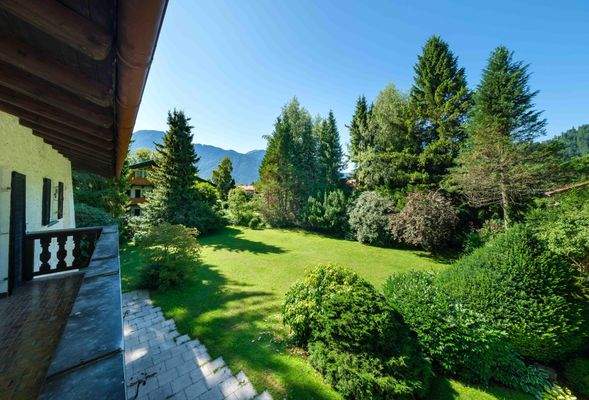 Bergblick vom Balkon Altbestand nach Südosten