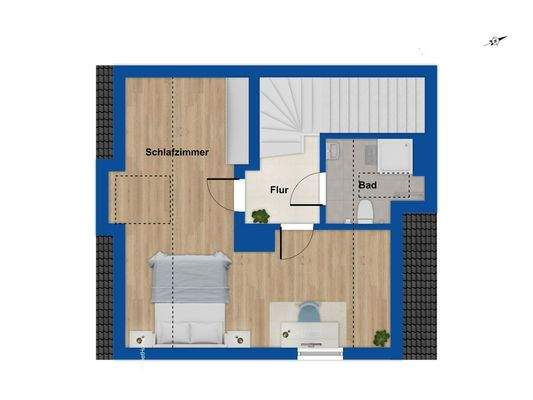 Grundriss Dachgeschoss