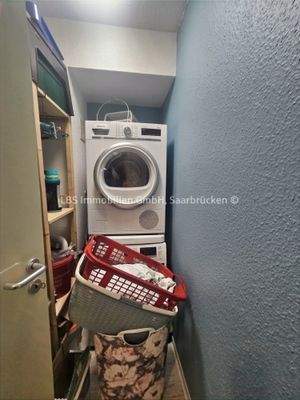 Raum für Waschmaschine und Trockner