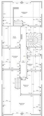 Grundriss ausgebautes Dachgeschoss