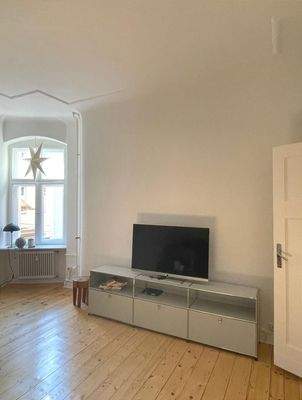 Fernsehbereich im Wohnzimmer