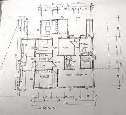 Grundriss Untergeschoss