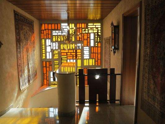 Mosaik im Treppenhaus