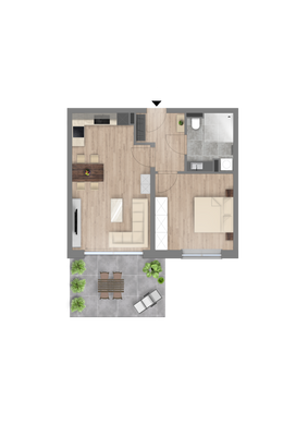 WHG EG 102 - Grundriss