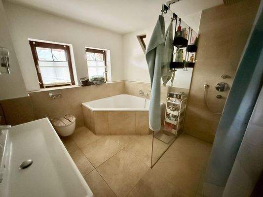 Badezimmer am Schlafzimmer