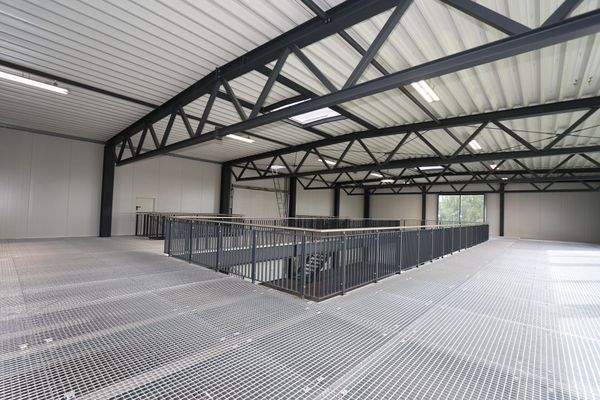 Obergeschoss der Ausstellungshalle