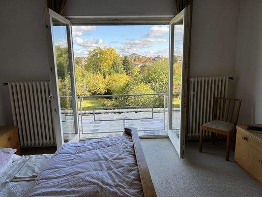 Schlafzimmer OG Ausblick