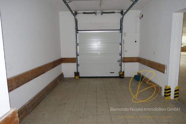 Innenanssicht Warenschleuse