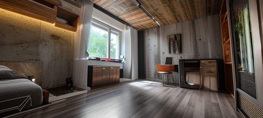 Zimmer Renovierungsbeispiel