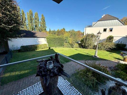Aussicht von der Terrasse