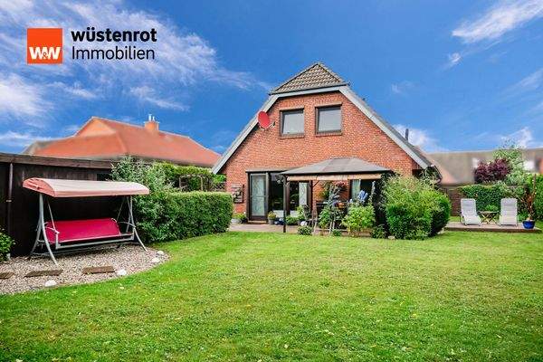 Hausansicht aus Garten